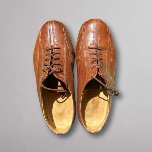 Florsheim Woen’s Oxford Dress Shoes – Brown Leather Lace-Up Formal Shoes Size 10 main image 4